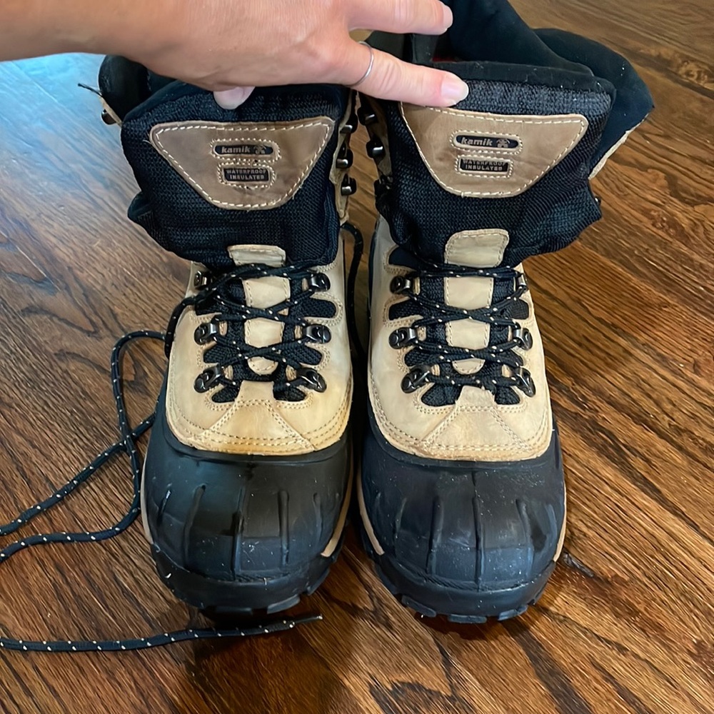 HIGH PERFORMANCE WINTER SNOW BOOTS FOR MEN. KAMIK BRAND FROM CABELAS